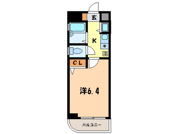 ＹＫハイツ桜町の物件間取画像